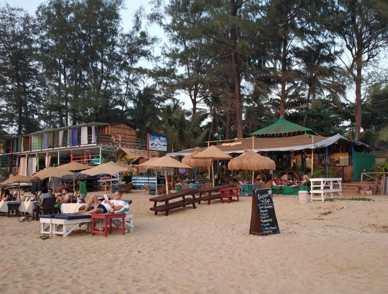 Sea Front Beach Huts Patnem Beach Exteriér fotografie