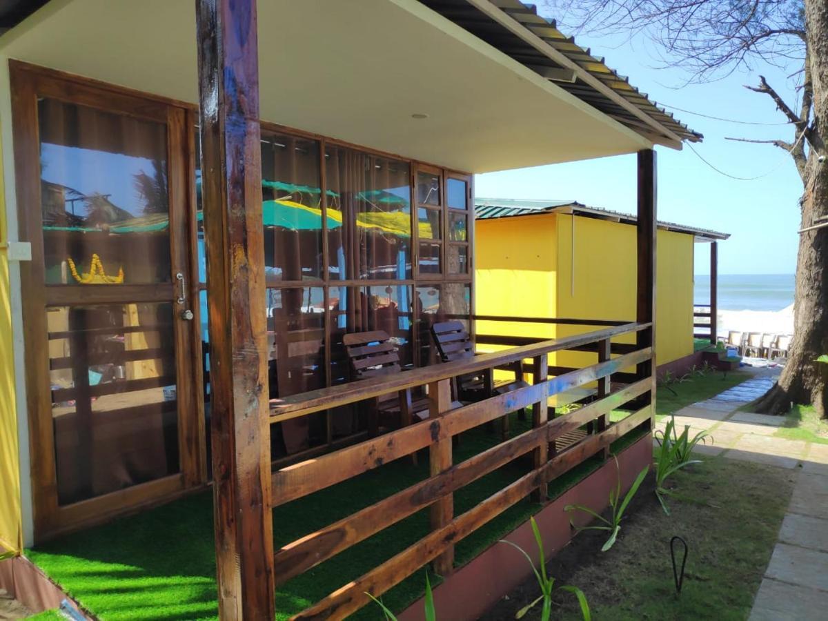 Sea Front Beach Huts Patnem Beach Exteriér fotografie